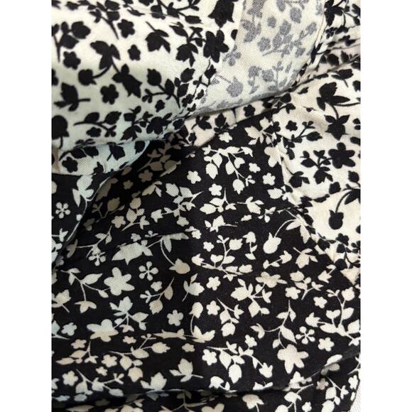 Eyeshadow women's Floral Crochet Babydoll Mini Dress top Sz 4X ruffle boho chic - Picture 8 of 9